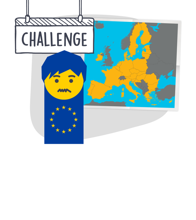 EU Karte; Challenge