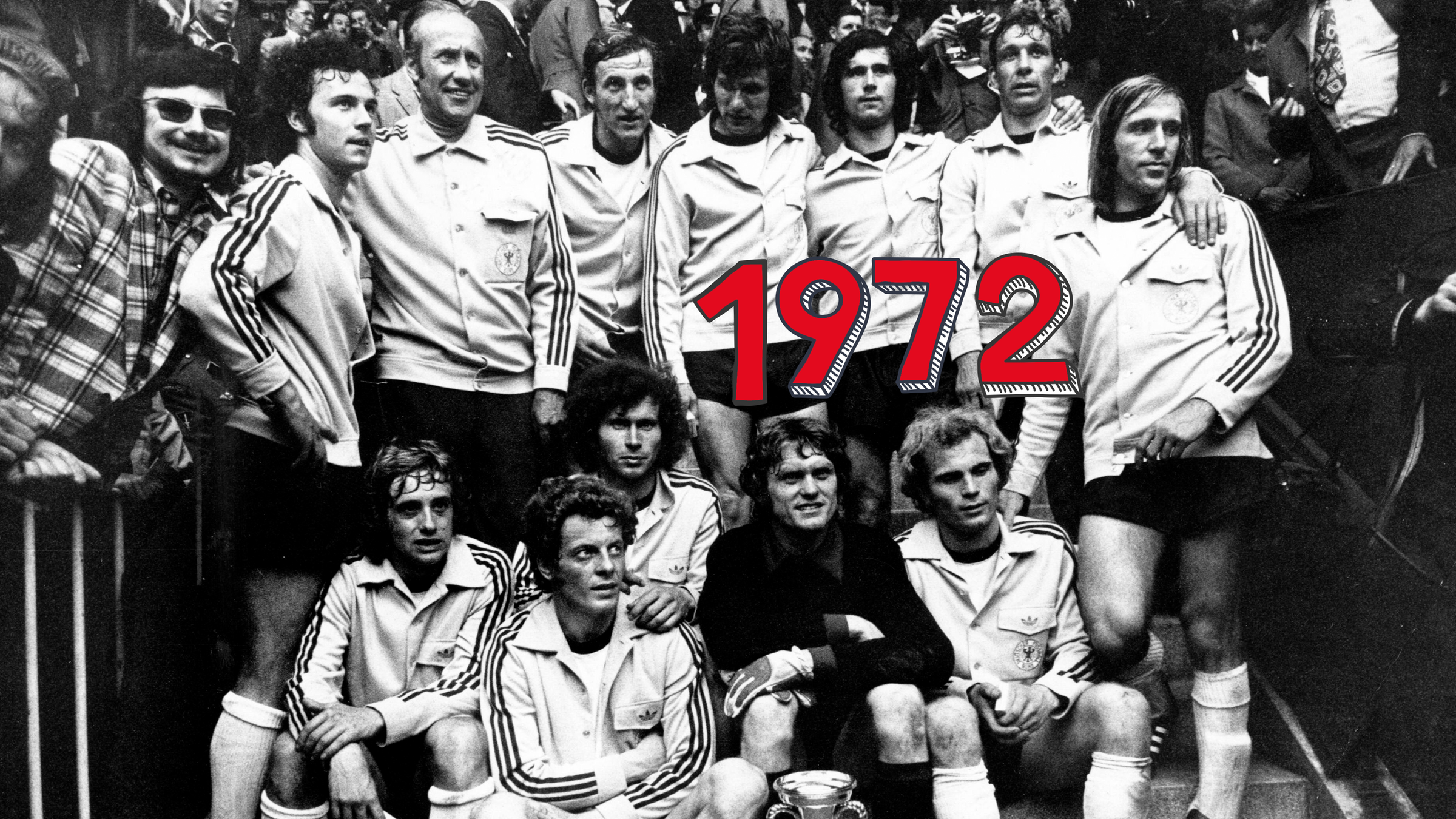 Mannschaftsfoto Europameister 1972