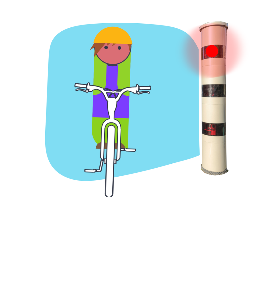 Fahrrad geblitzt