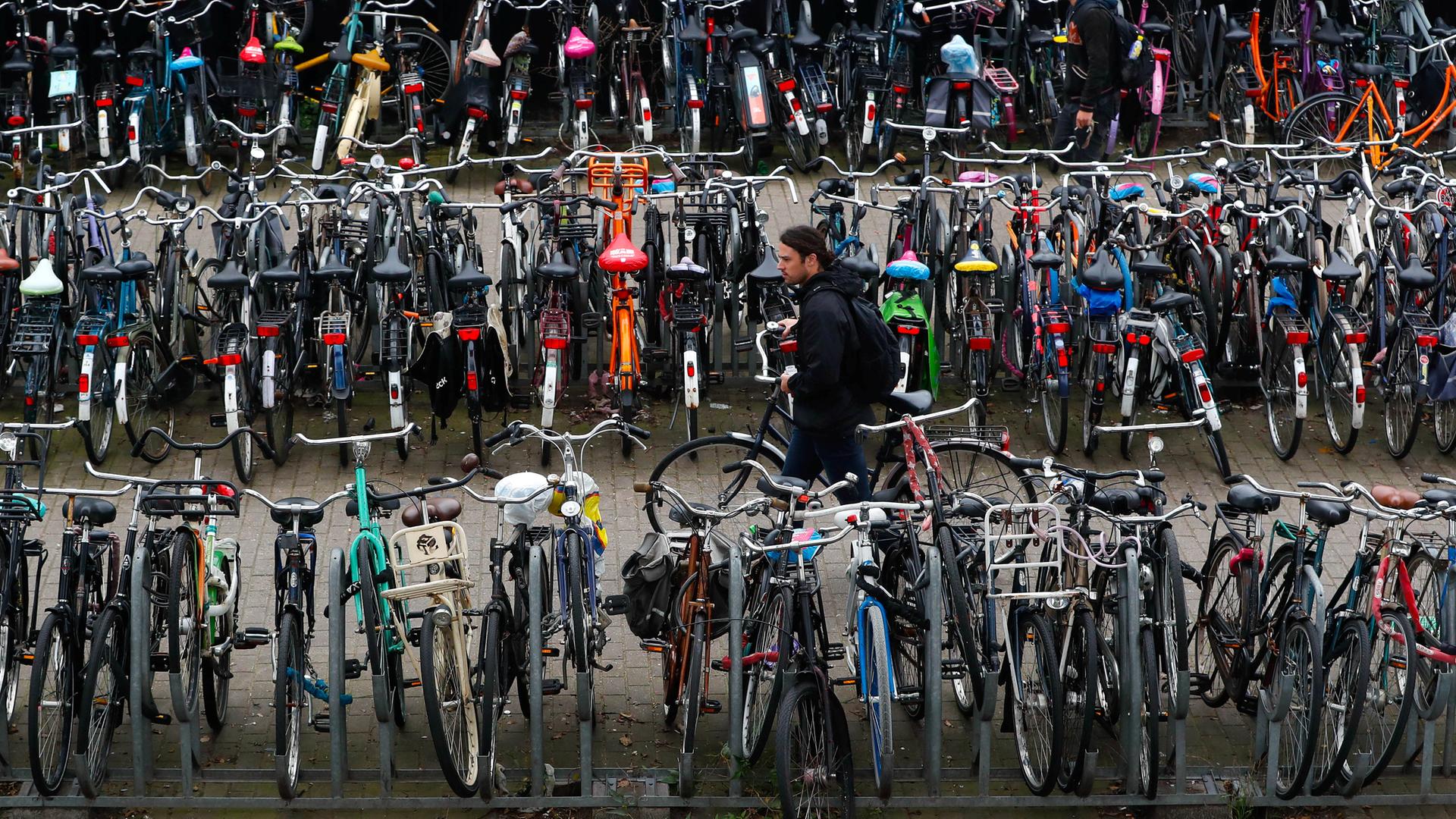 Fahrräder in Amsterdam