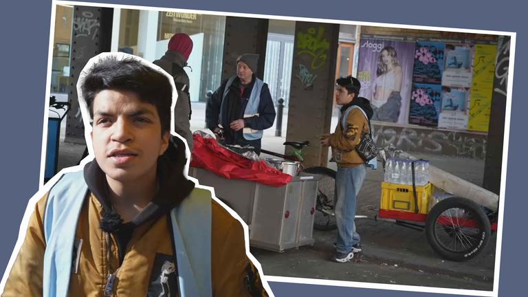 Faisal hilft Obdachlosen