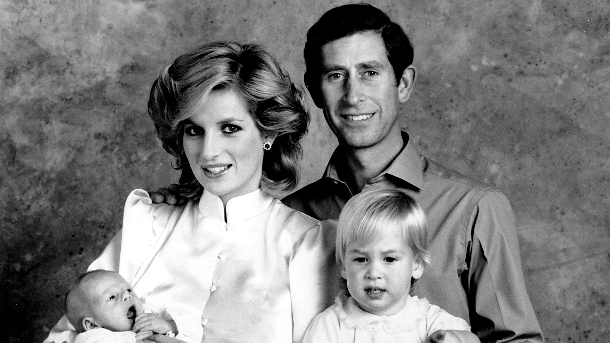 Charles mit seiner Familie