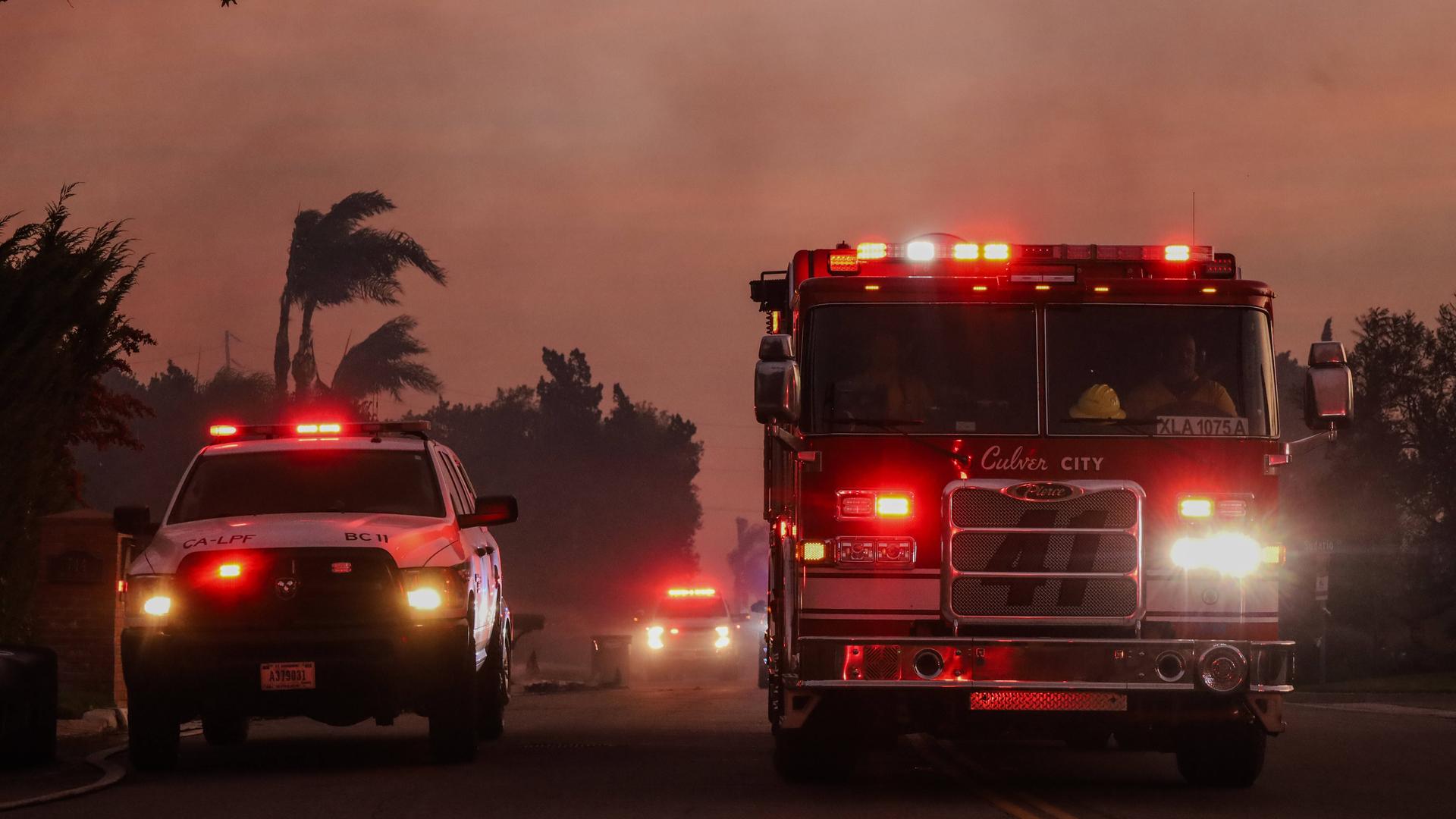 In Südkalifornien brennt es heftig.