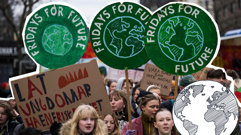 Klimastreik 19.04.24 in Schweden