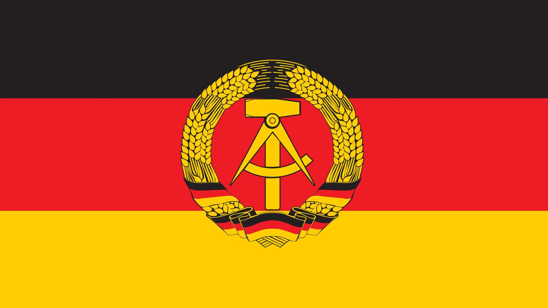 Die DDR-Flagge