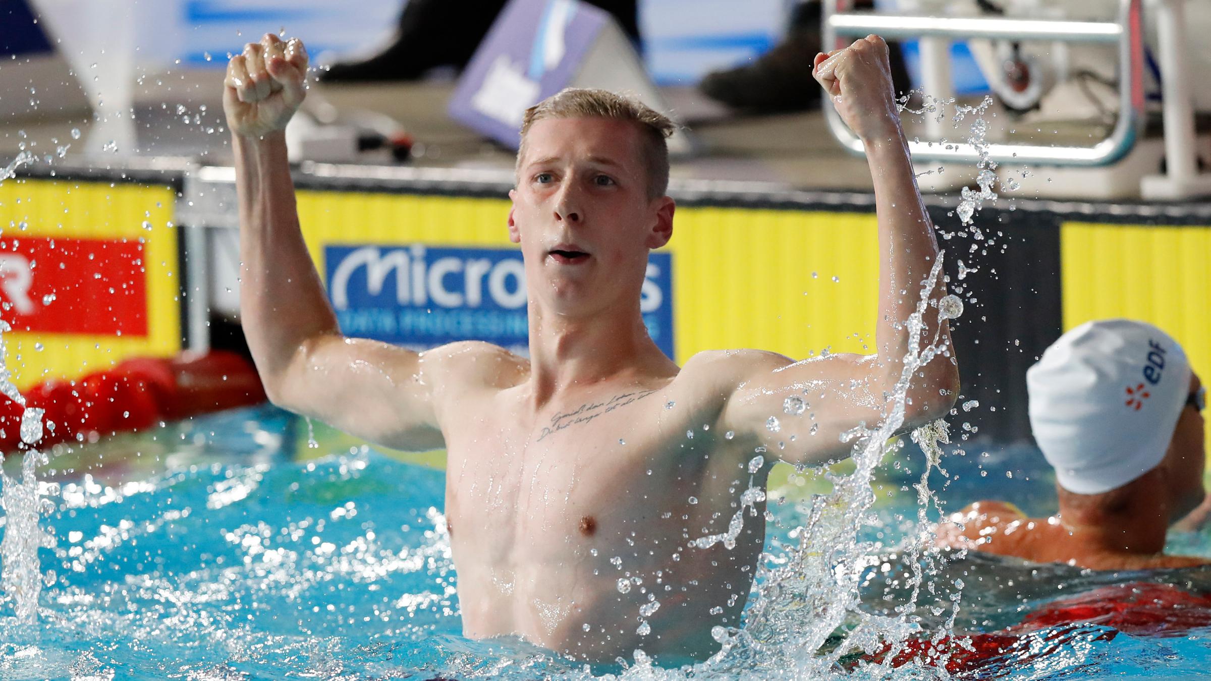Florian Wellbrock gewinnt Gold über 1500m
