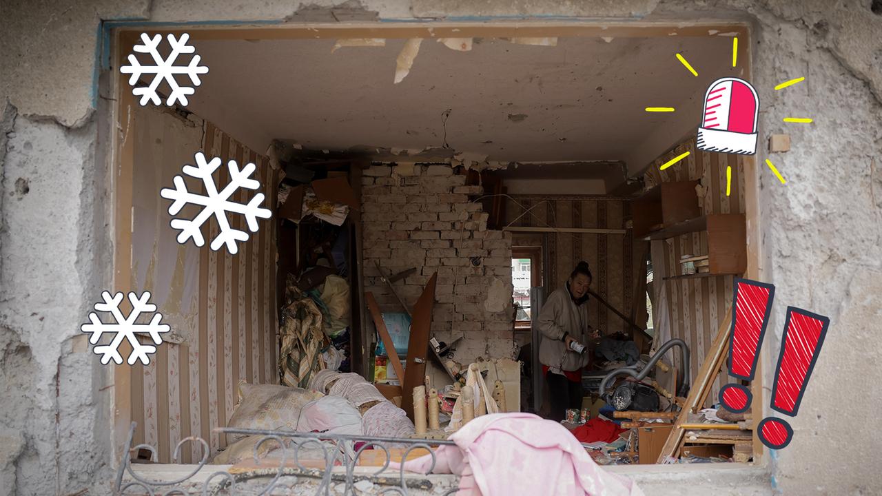 Geflüchtete im Krieg