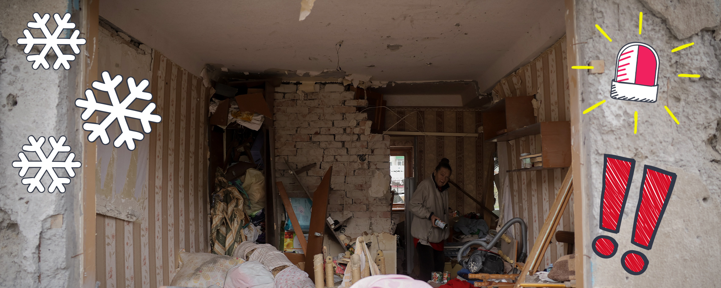 Geflüchtete im Krieg