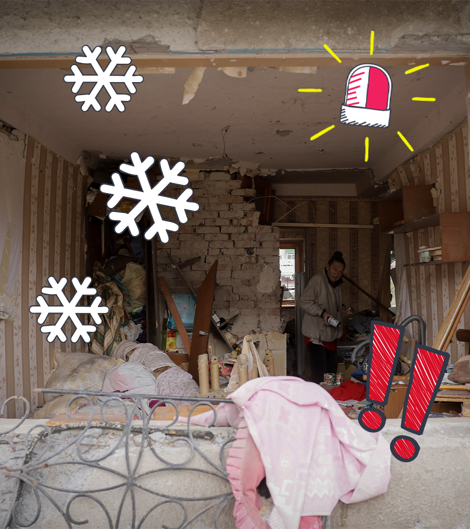 Geflüchtete im Krieg