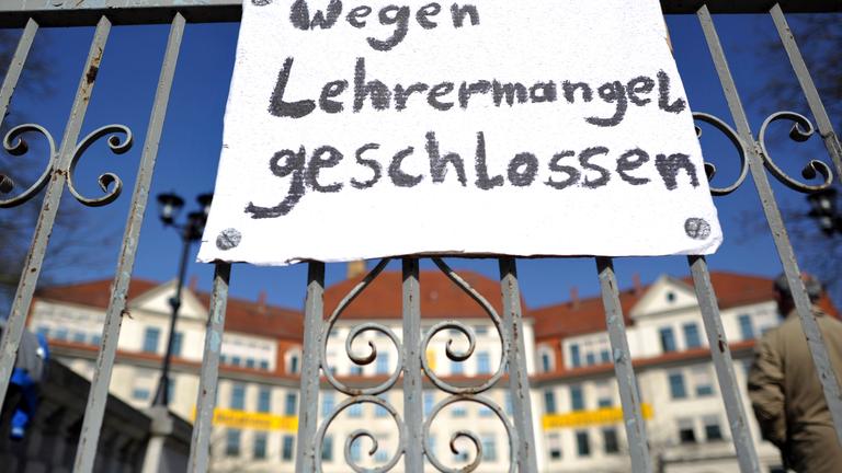 Lehrermangel an Schulen