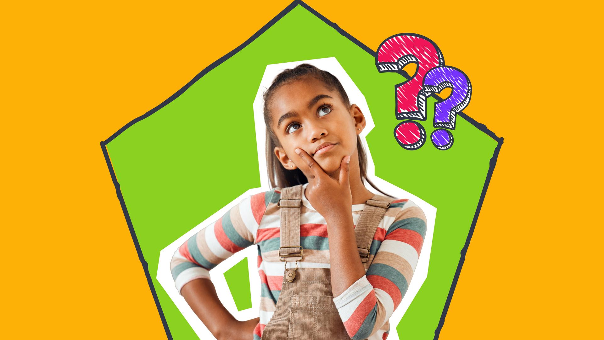 Kind stellt sich Fragen zur Bundestagswahl