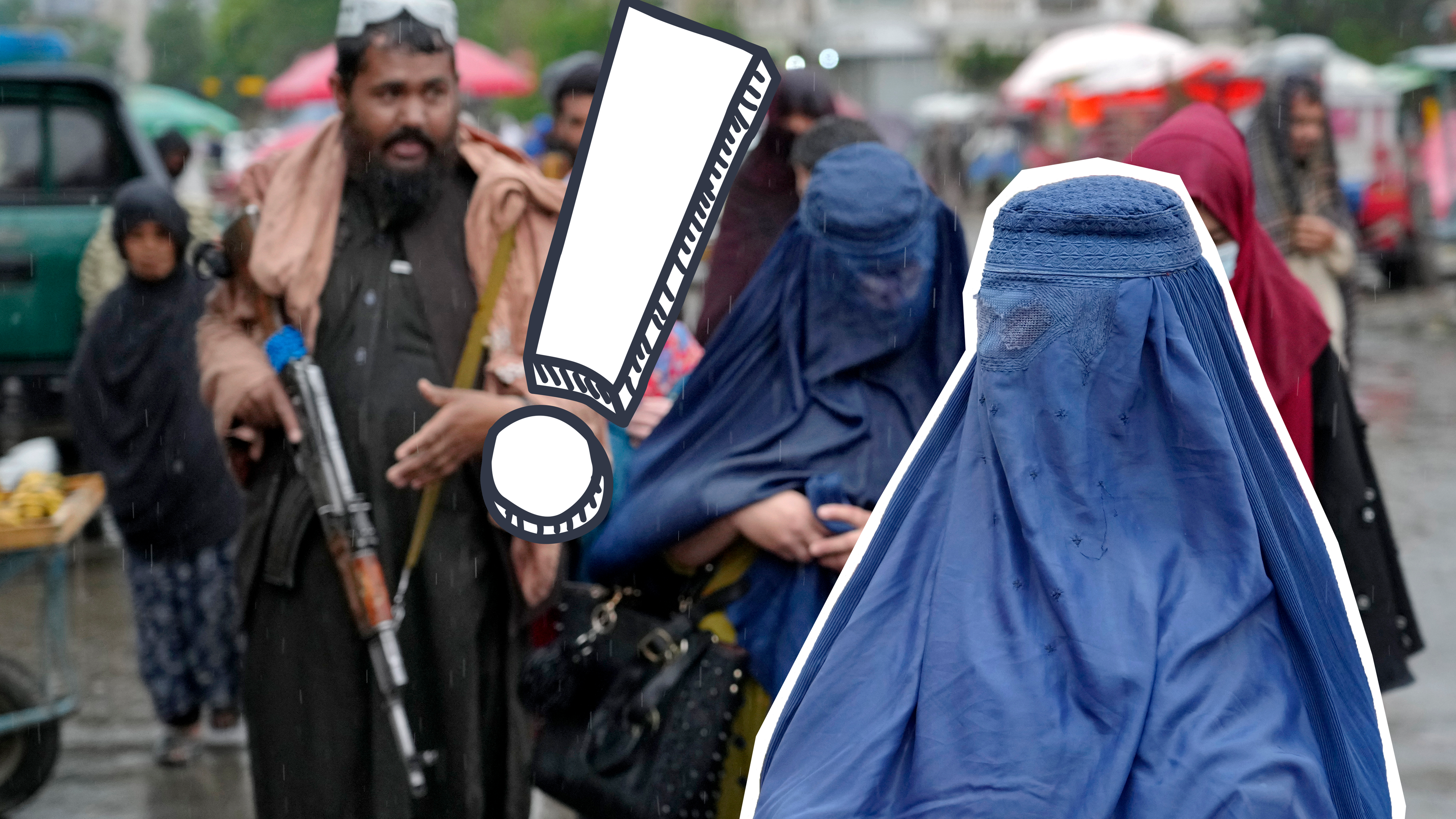 Verschleierte Frauen in Afghanistan