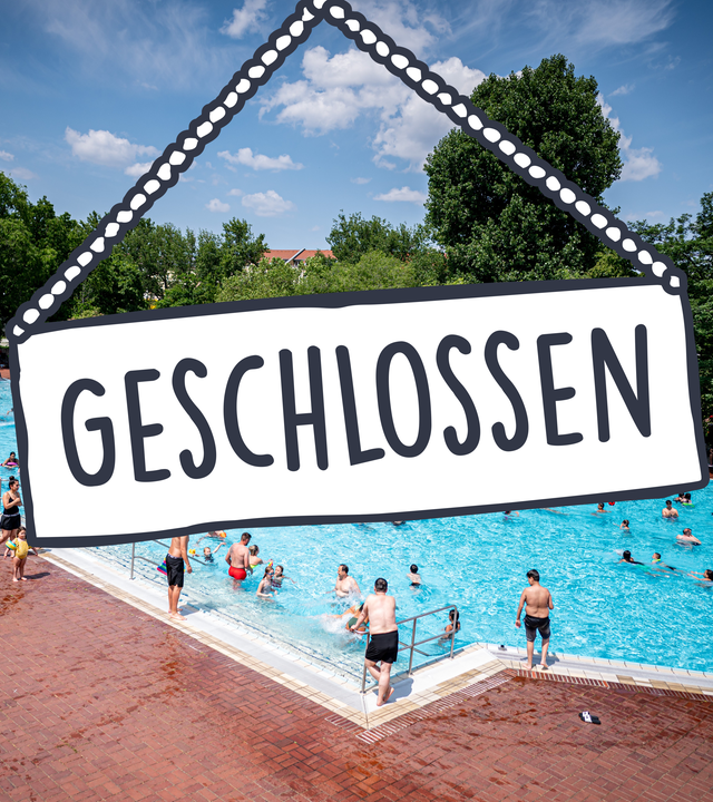 Freibad geschlossen