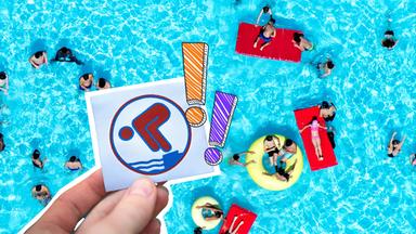 Schwimmabzeichen im Freibad