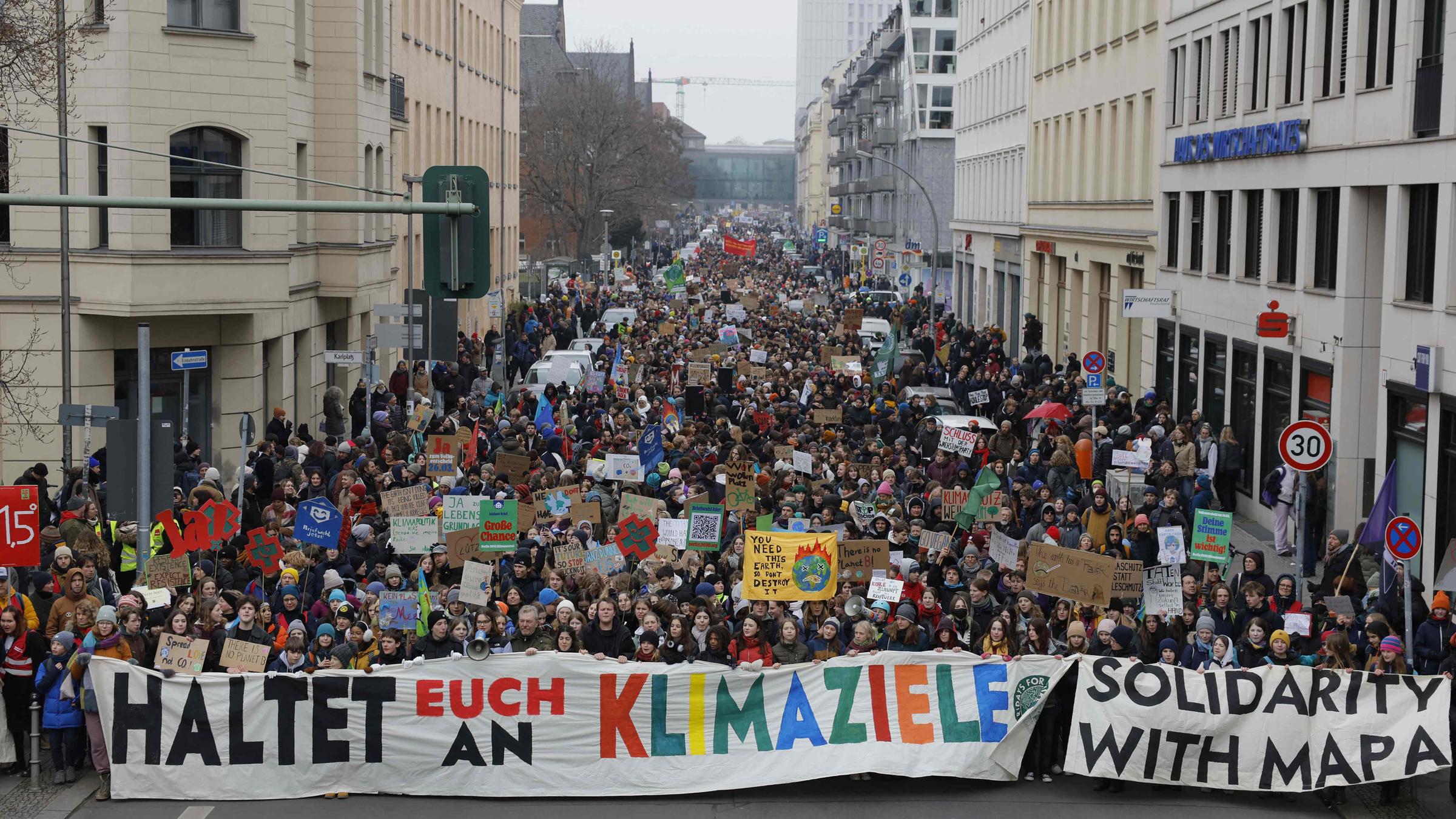 Der gobale Klimastreik im März 2023