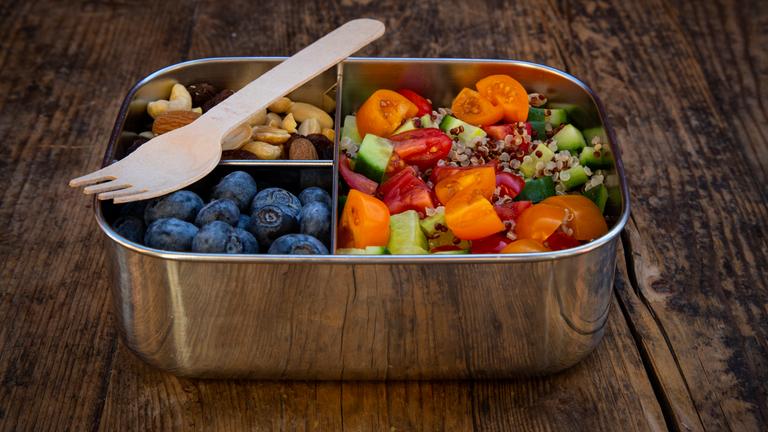 Pausenbrot in Edelstahldose