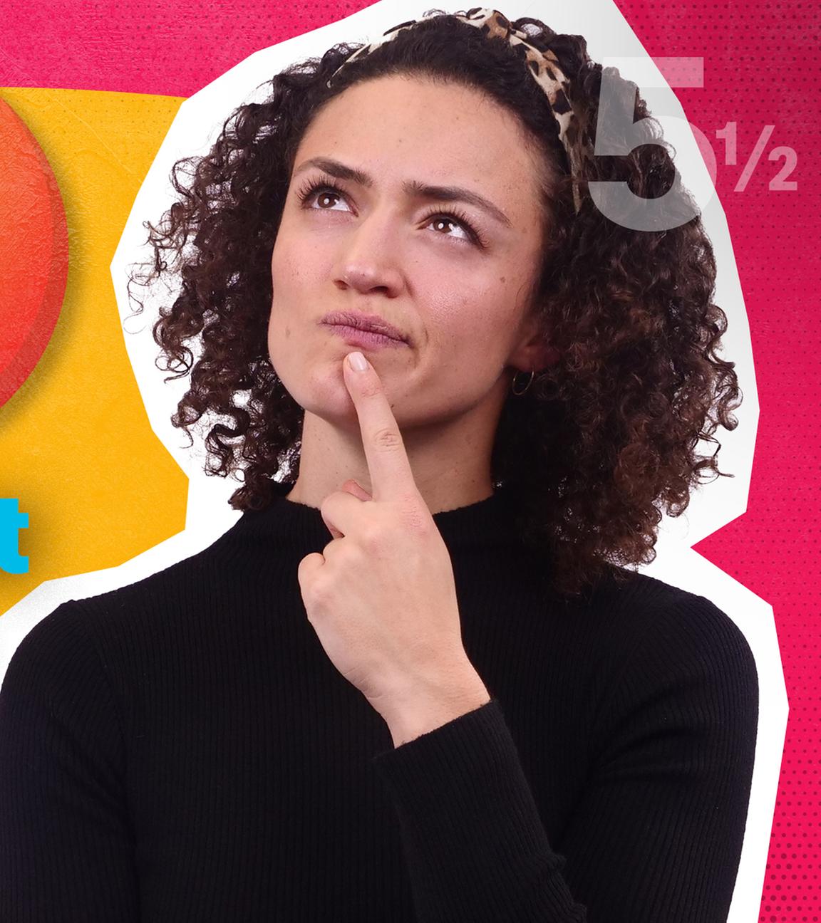 Maral schaut fragend zu Kommentaren 