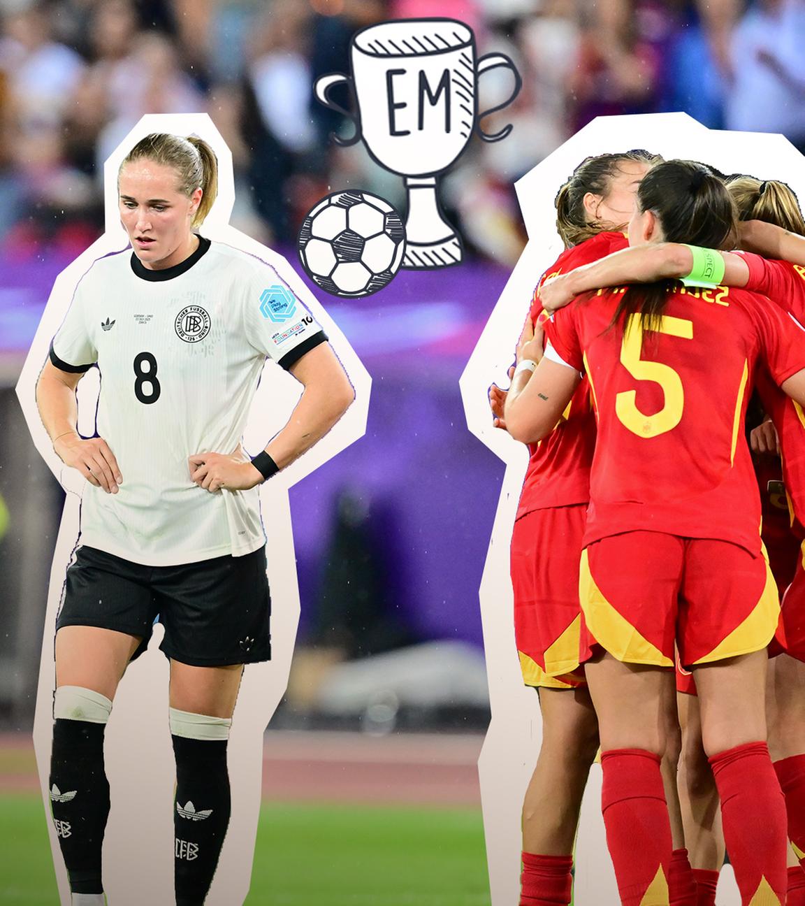 Deutschland Spanien EM-Halbfinale