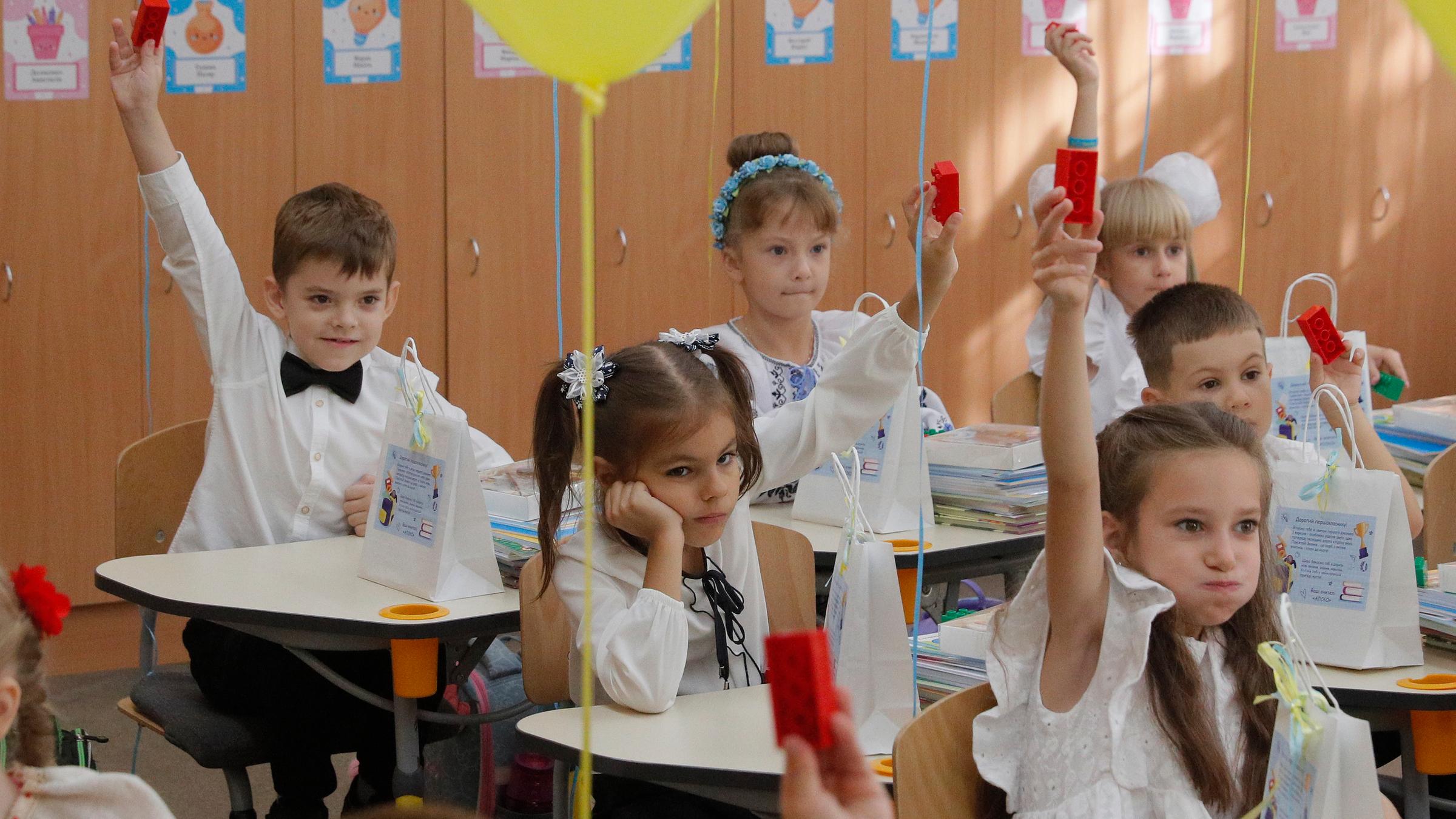 Schulstart Ukraine