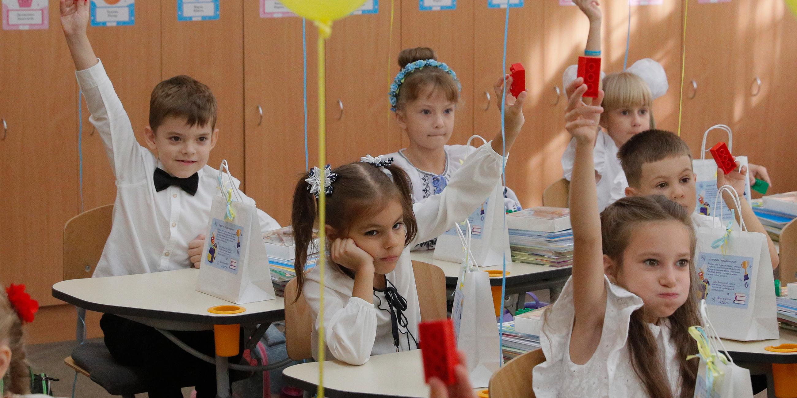 Schulstart Ukraine