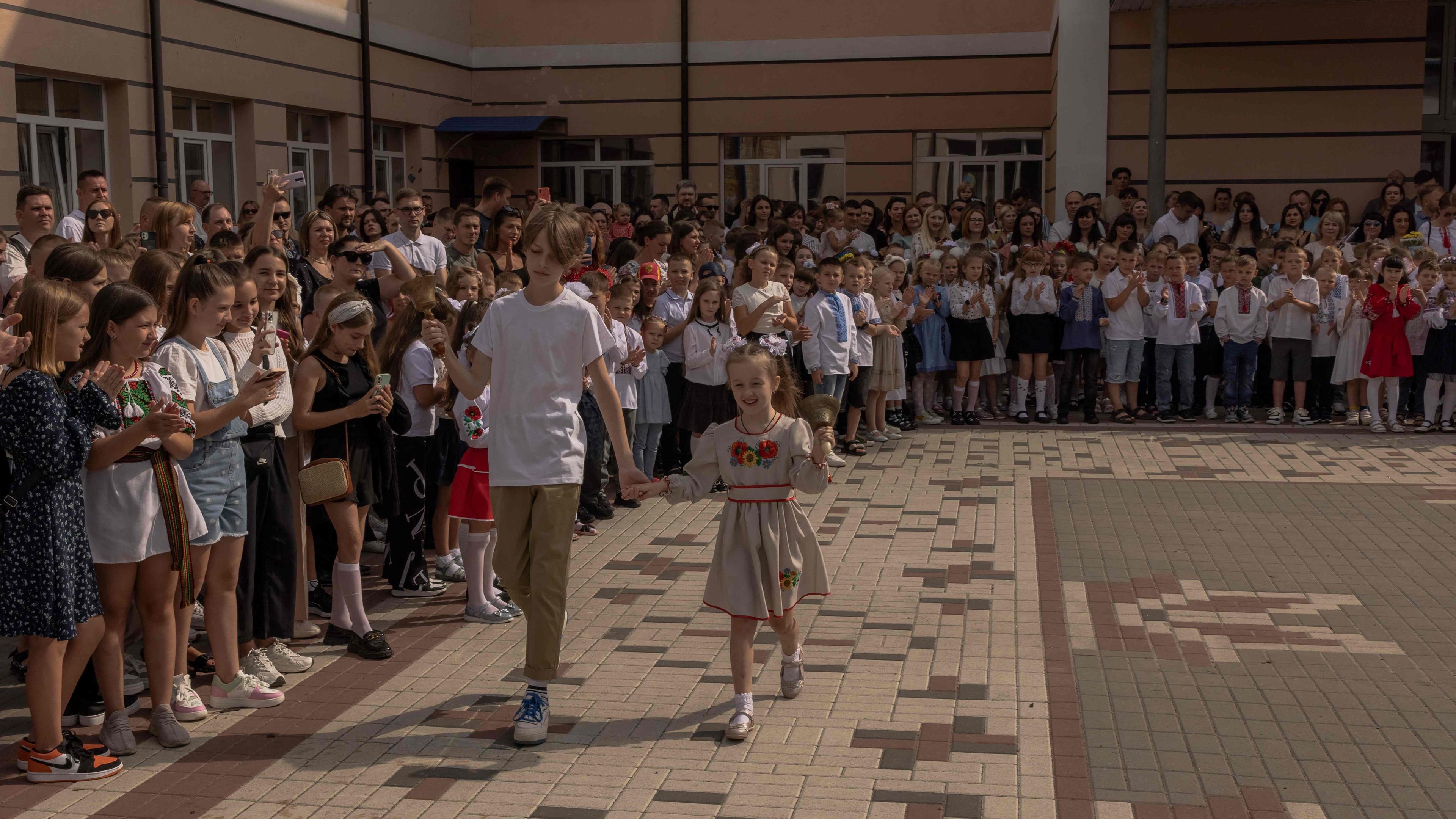 Schulstart Ukraine