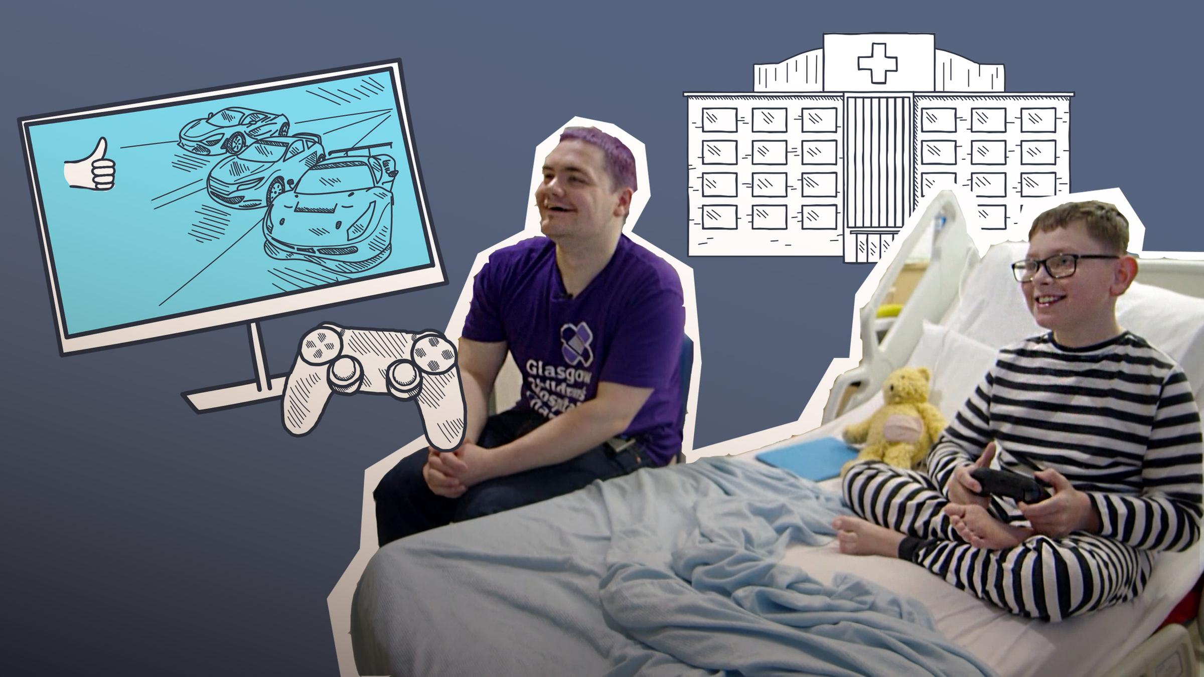 Gamer hilft kranken Kindern