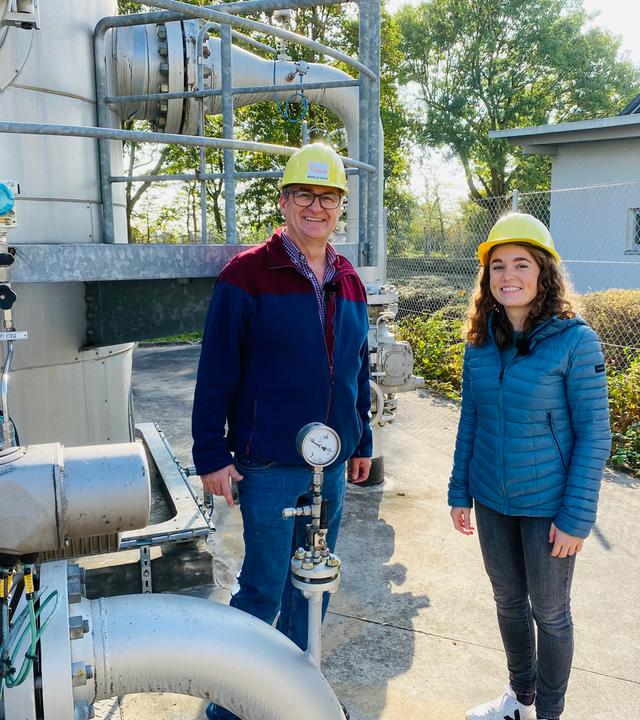 Lotte besucht Gasspeicher 