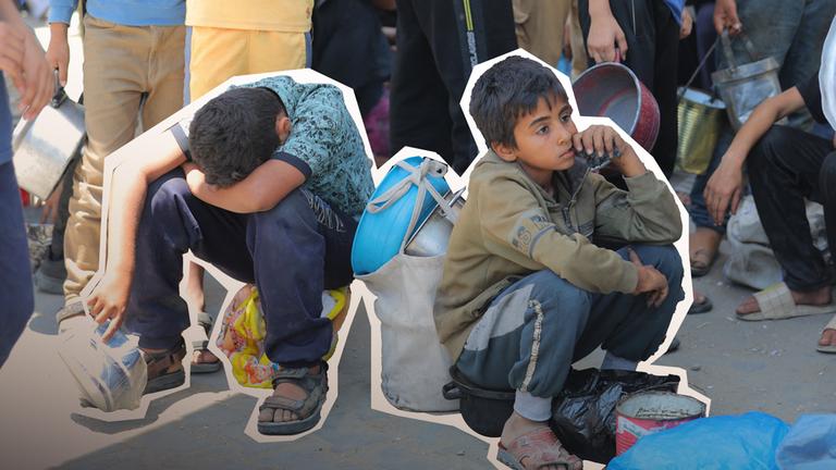 Kinder im Gazastreifen