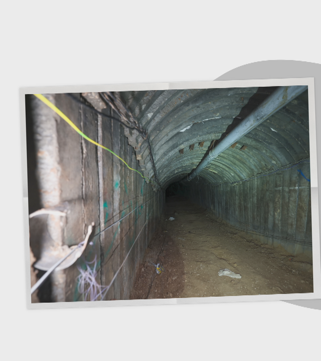 Gaza Tunnel Grafik 