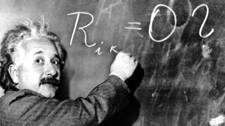 Albert Einstein am 14.01.1931