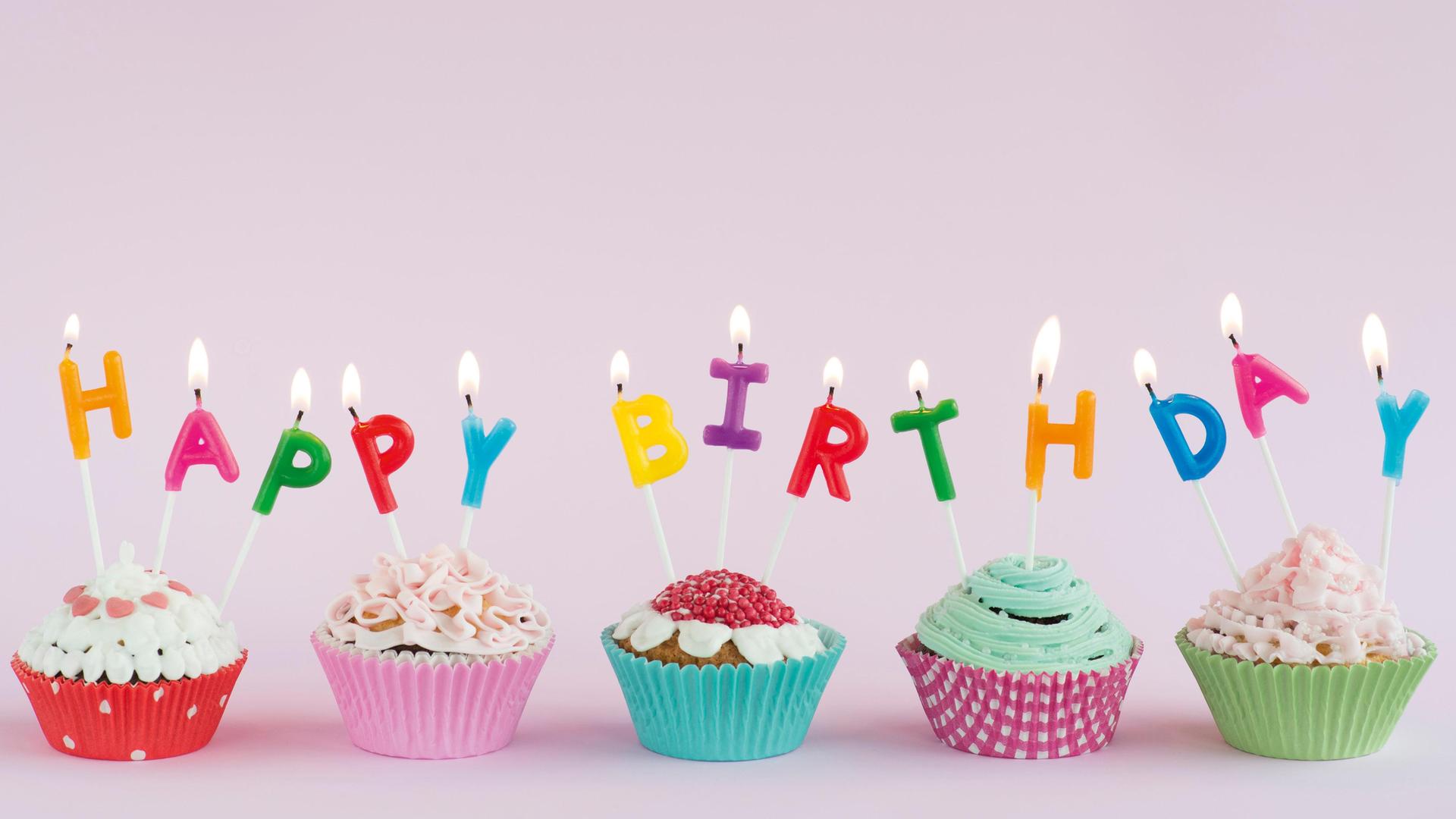 Muffins zum Geburtstag