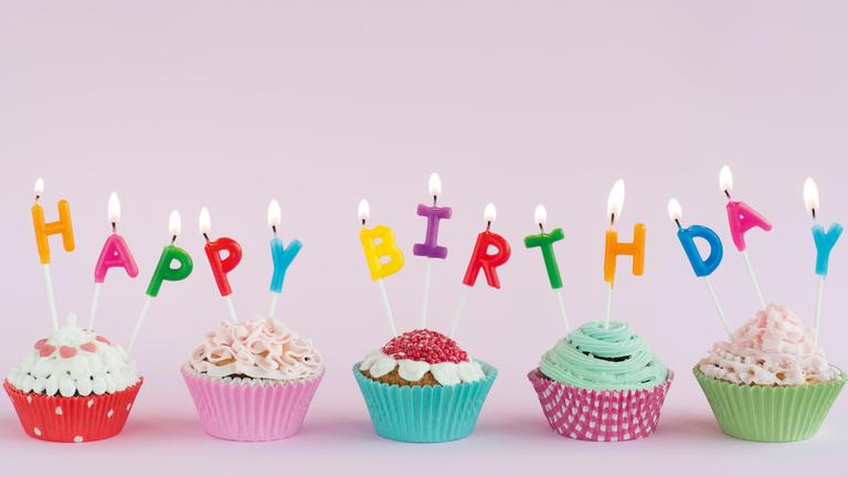 Muffins zum Geburtstag