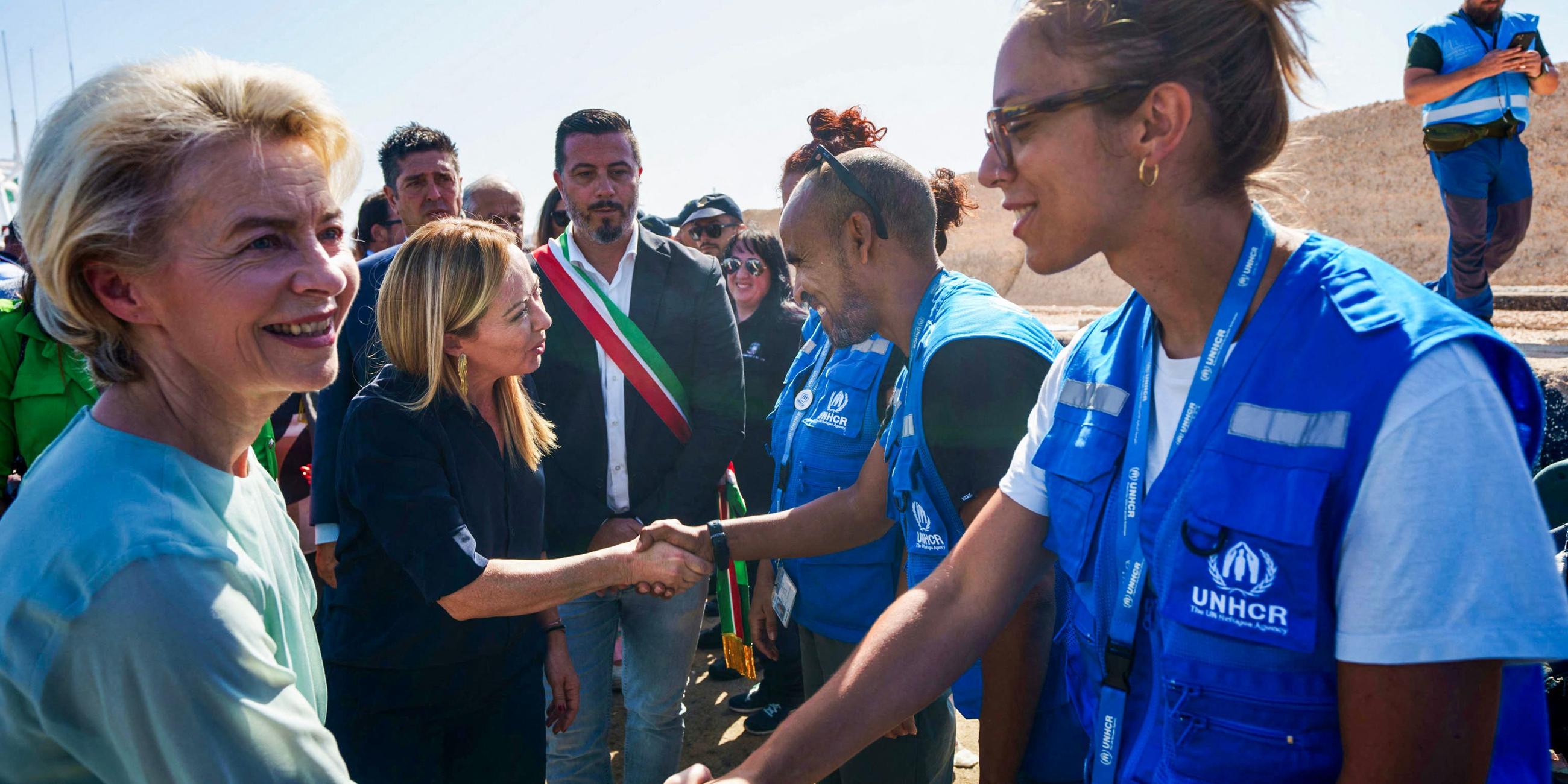 Geflüchtete Lampedusa 