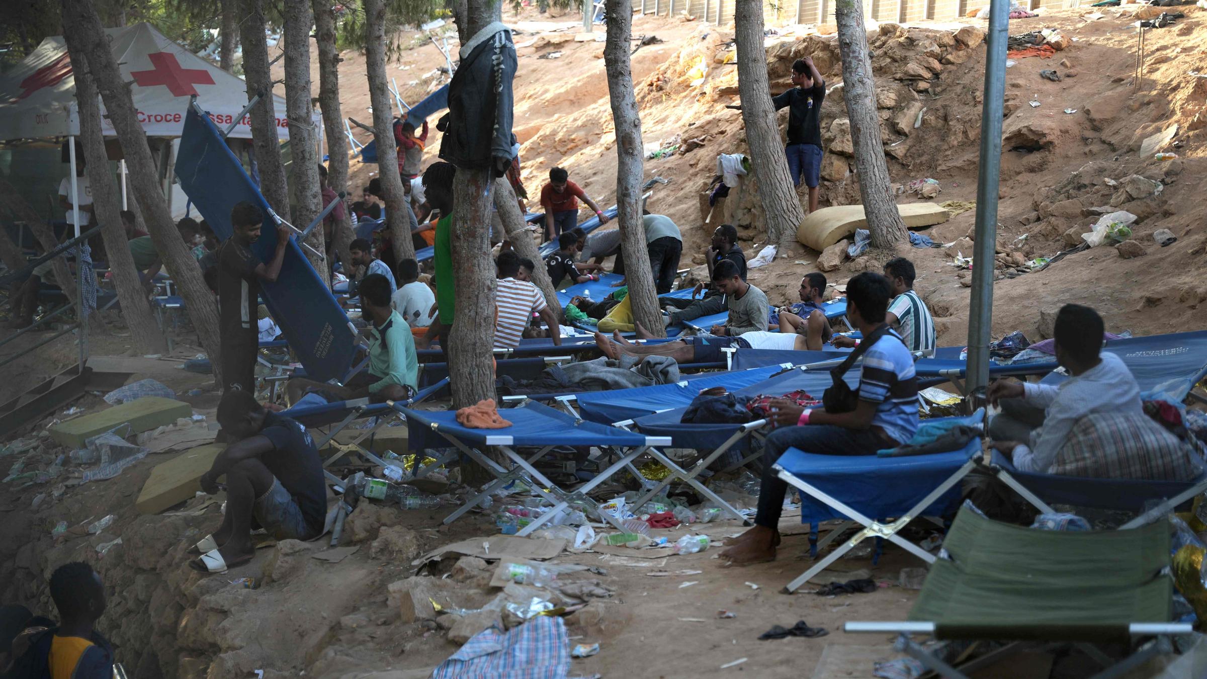 Geflüchtete Lampedusa 