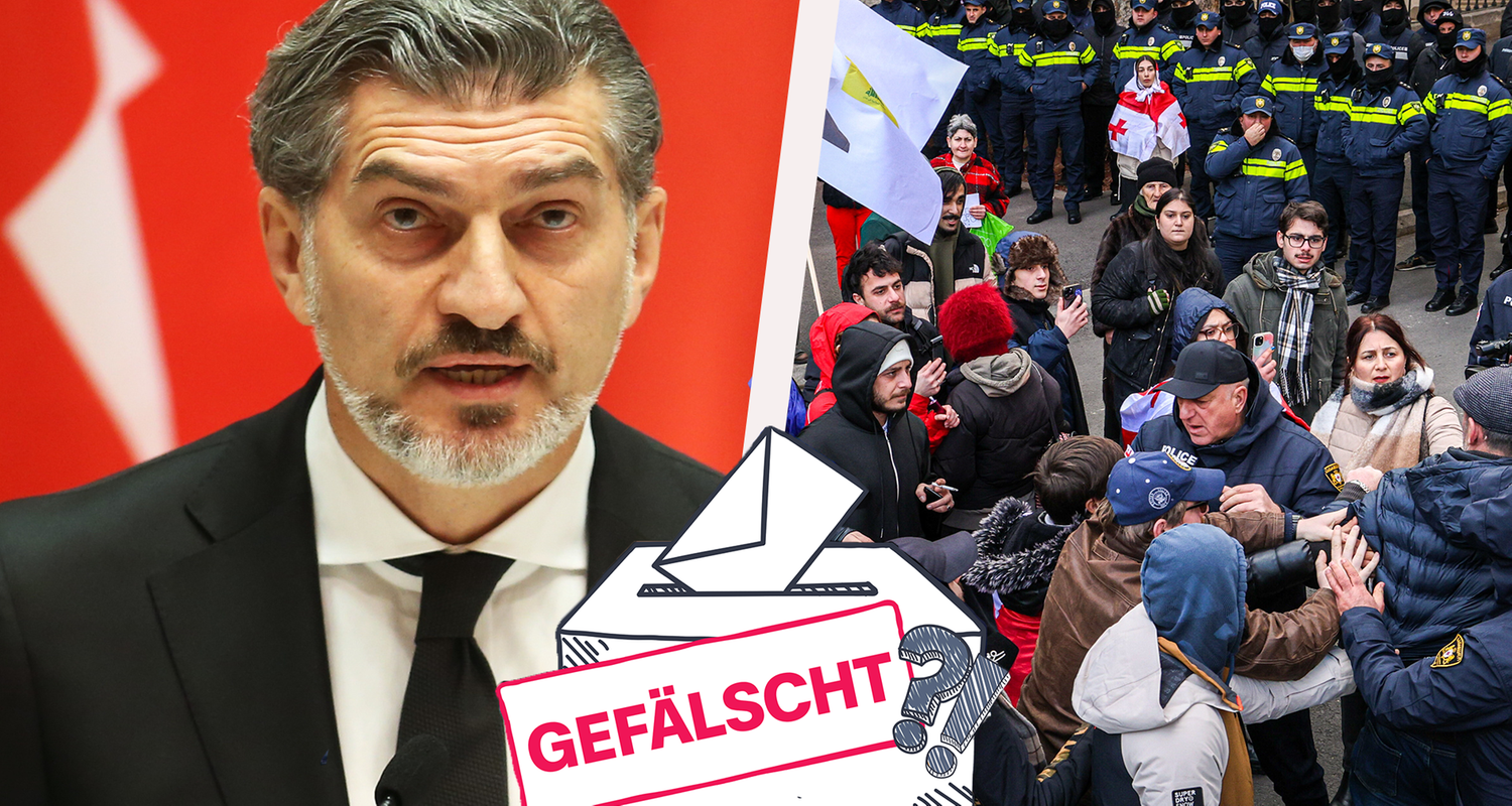 Junge Menschen wollen Georgien in die EU