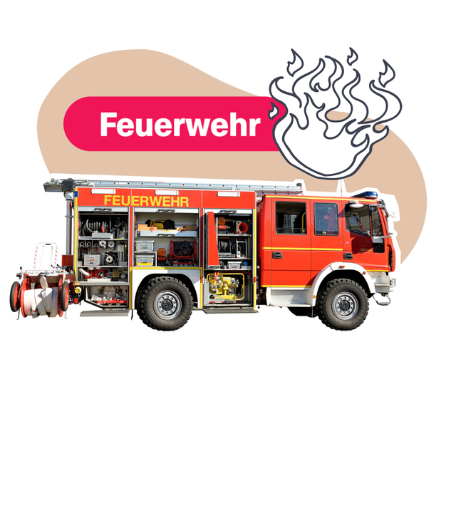 Geschichte Feuerwehr Grafik