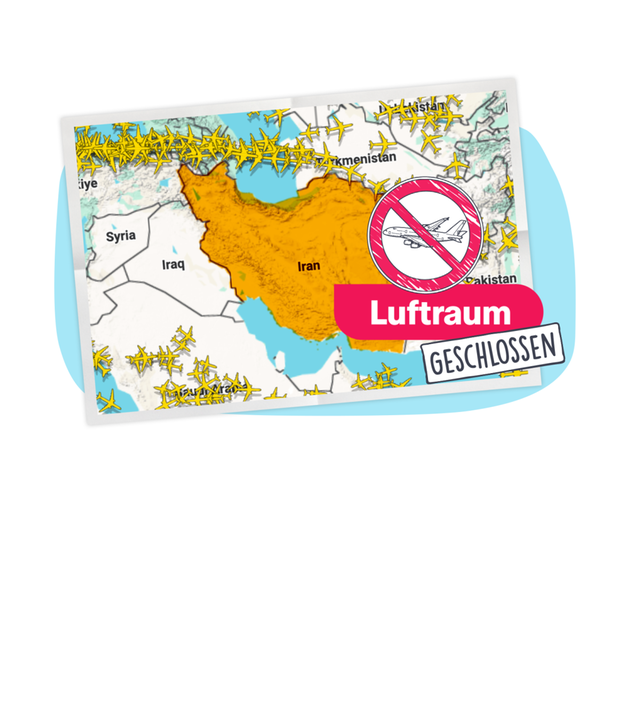 Erklärstück: geschlossener Luftraum