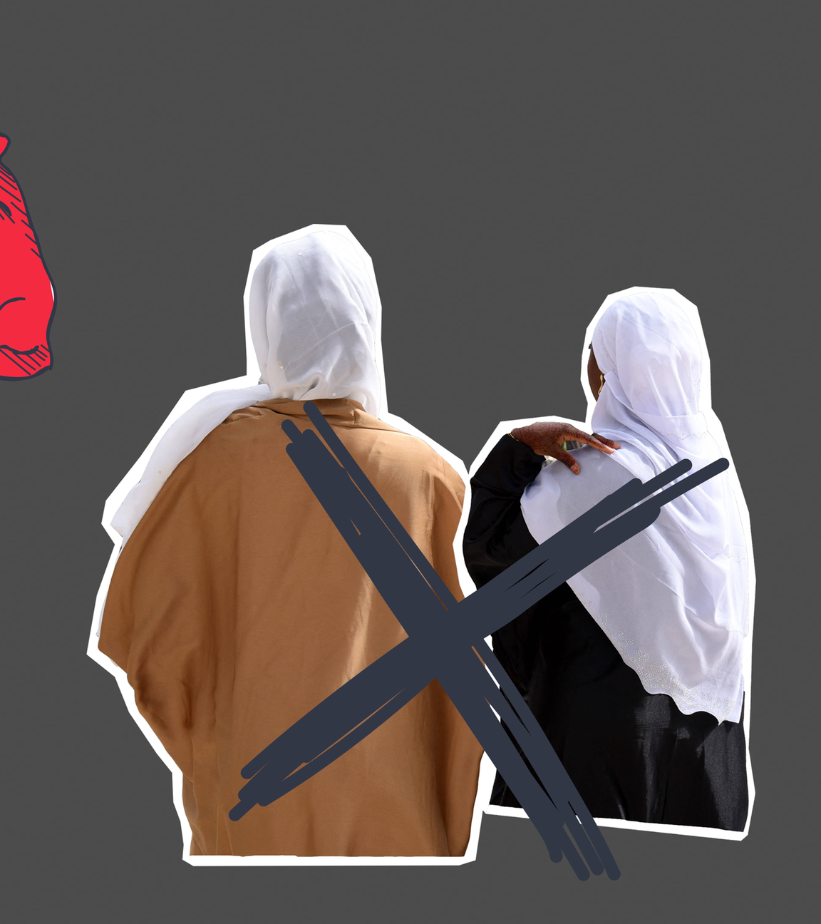 Grafik Abaya-Verbot
