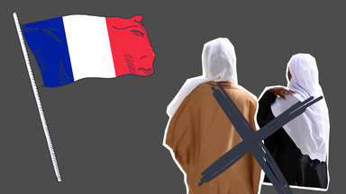 Grafik Abaya-Verbot