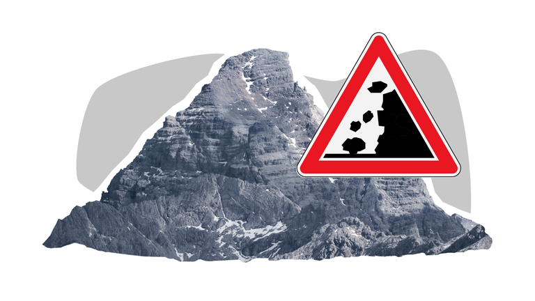 Grafik: Warum Berge bröckeln