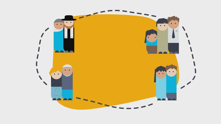 Grafik Jüdische Identität