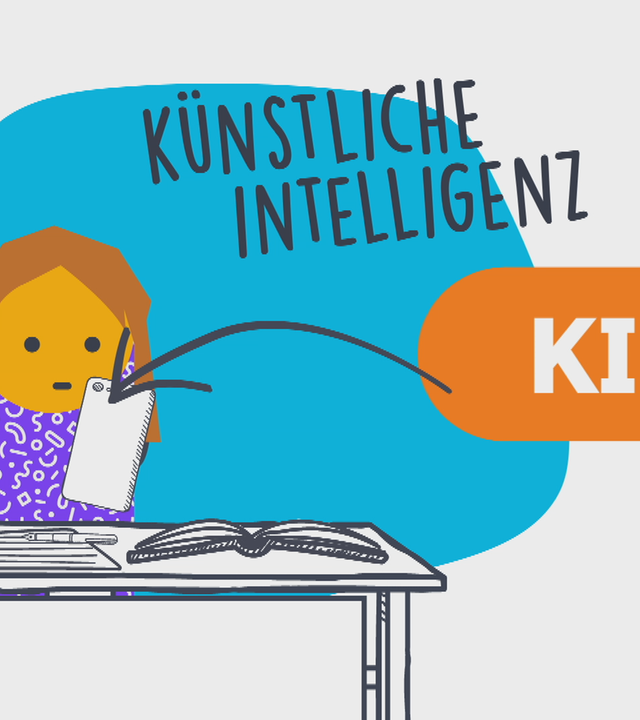 Grafik KI bei Hausaufgaben