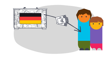 Grafik: ES Unterhaltsvorschuss