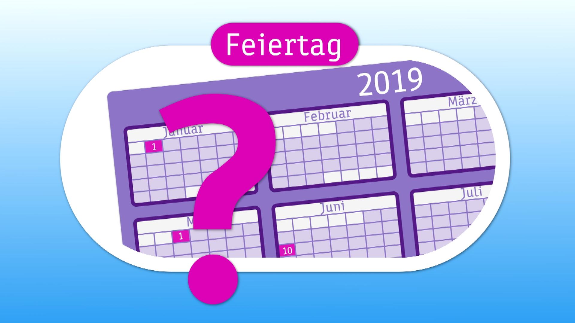 Grafik: Feiertage