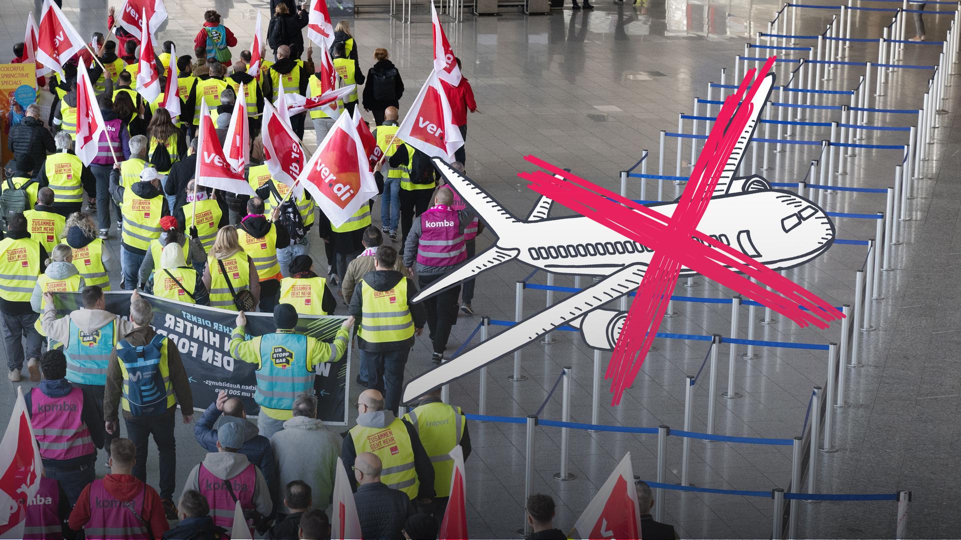 Flughafen Streiks