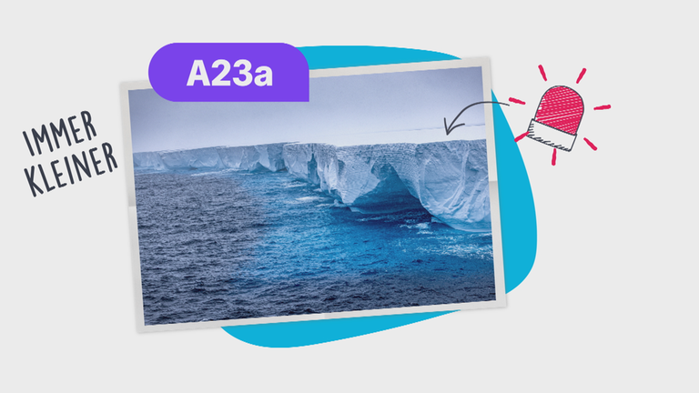 Grafik: Der größte Eisberg der Welt 