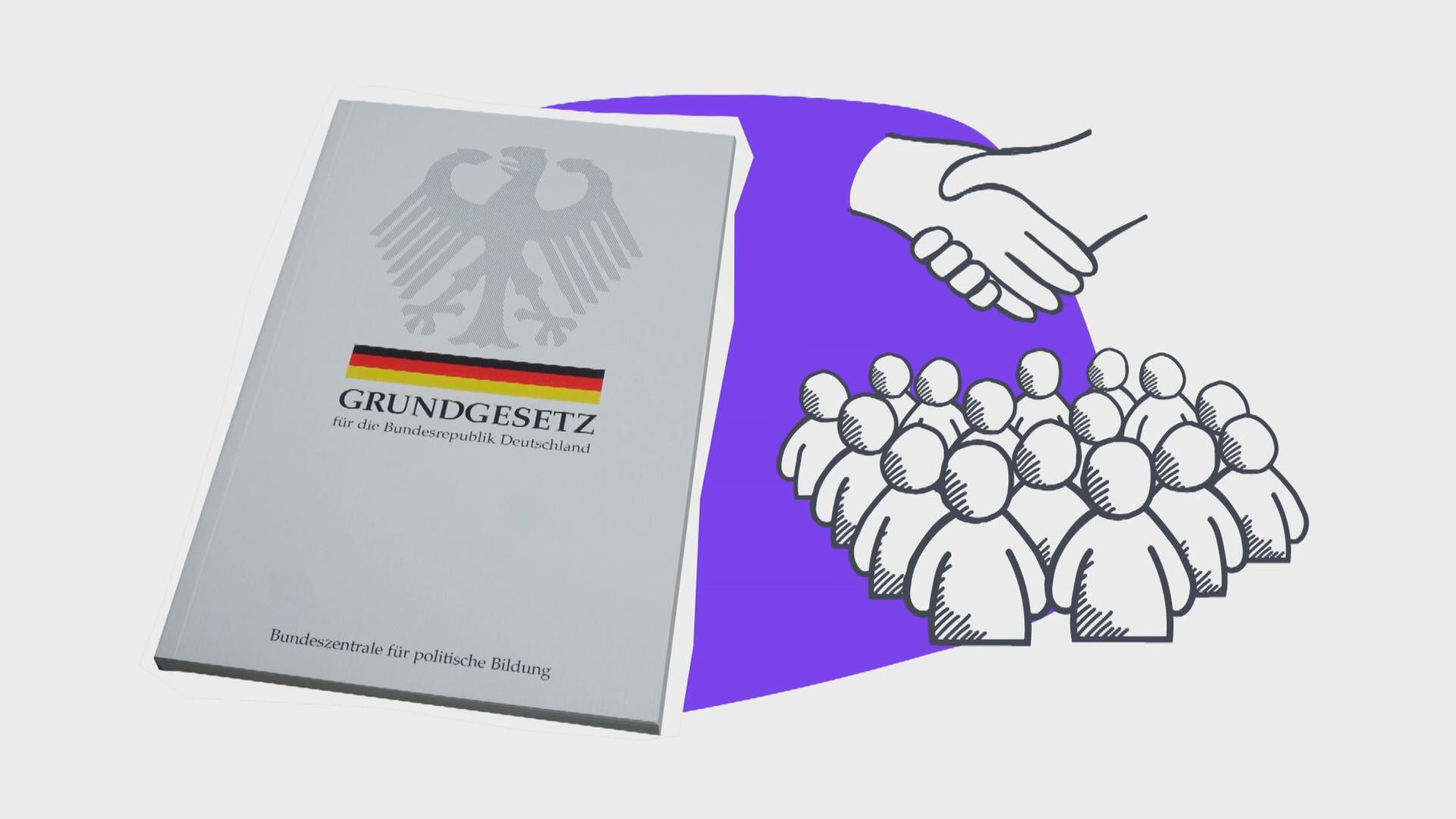 Grafik Grundgesetz