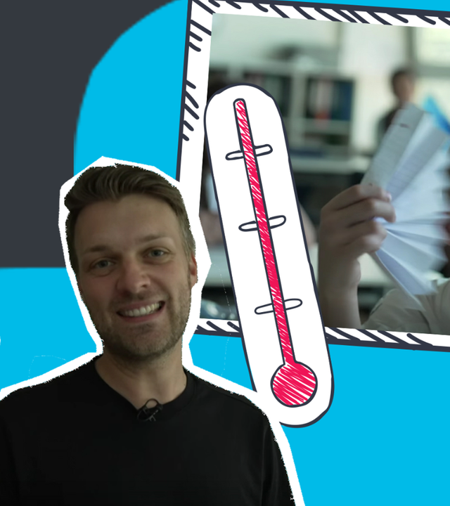 Grafik Hitze-Check an Schulen mit Johannes