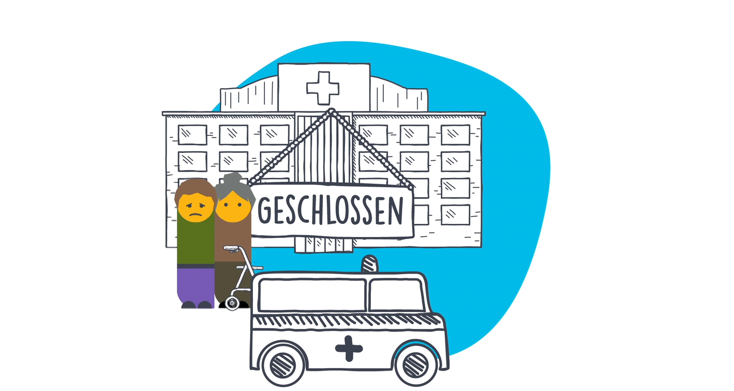 Grafik Krankenhauskrise