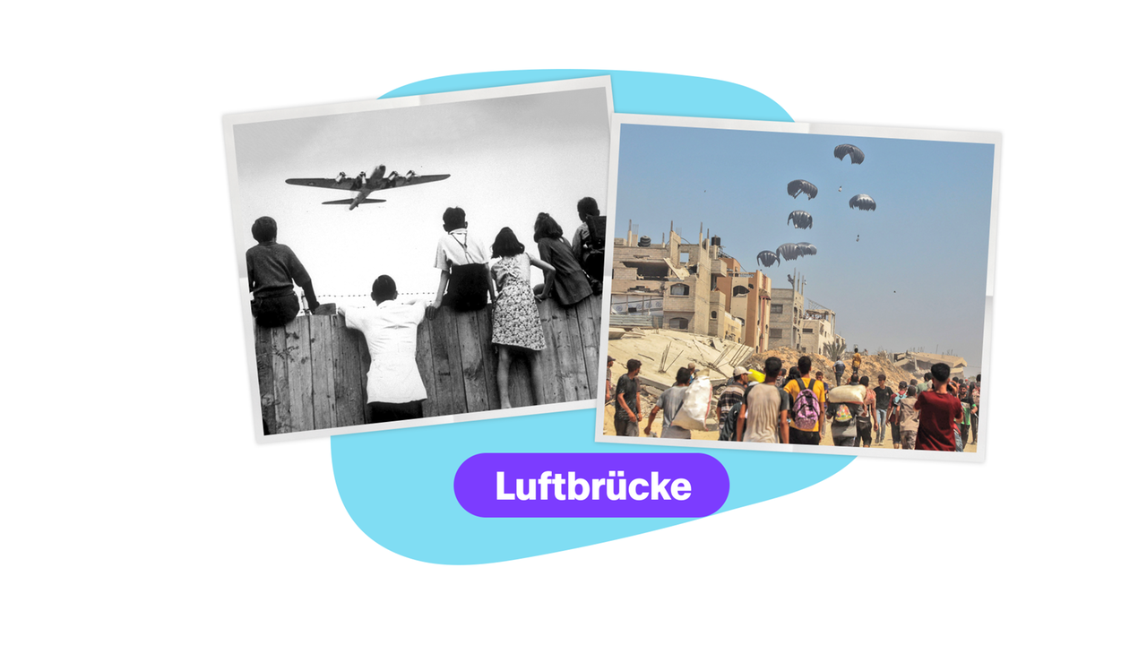 Bild für Was eine Luftbrücke ist